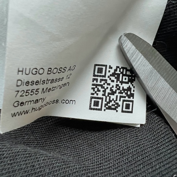 HUGO BOSS Men's Logo Details Hooded Sweatshirt in Black Size XL - Picture 11 of 14